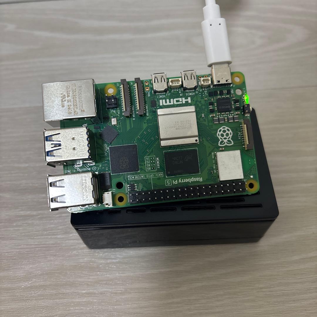 Raspberry Pi 5 本体＋電源【通電確認済】2025年購入 SDなし