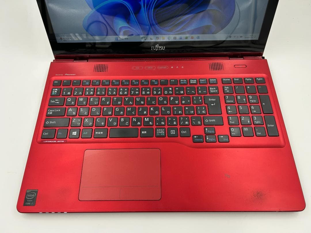 ノートパソコン windows11 オフィス付き core i7 AH77/M