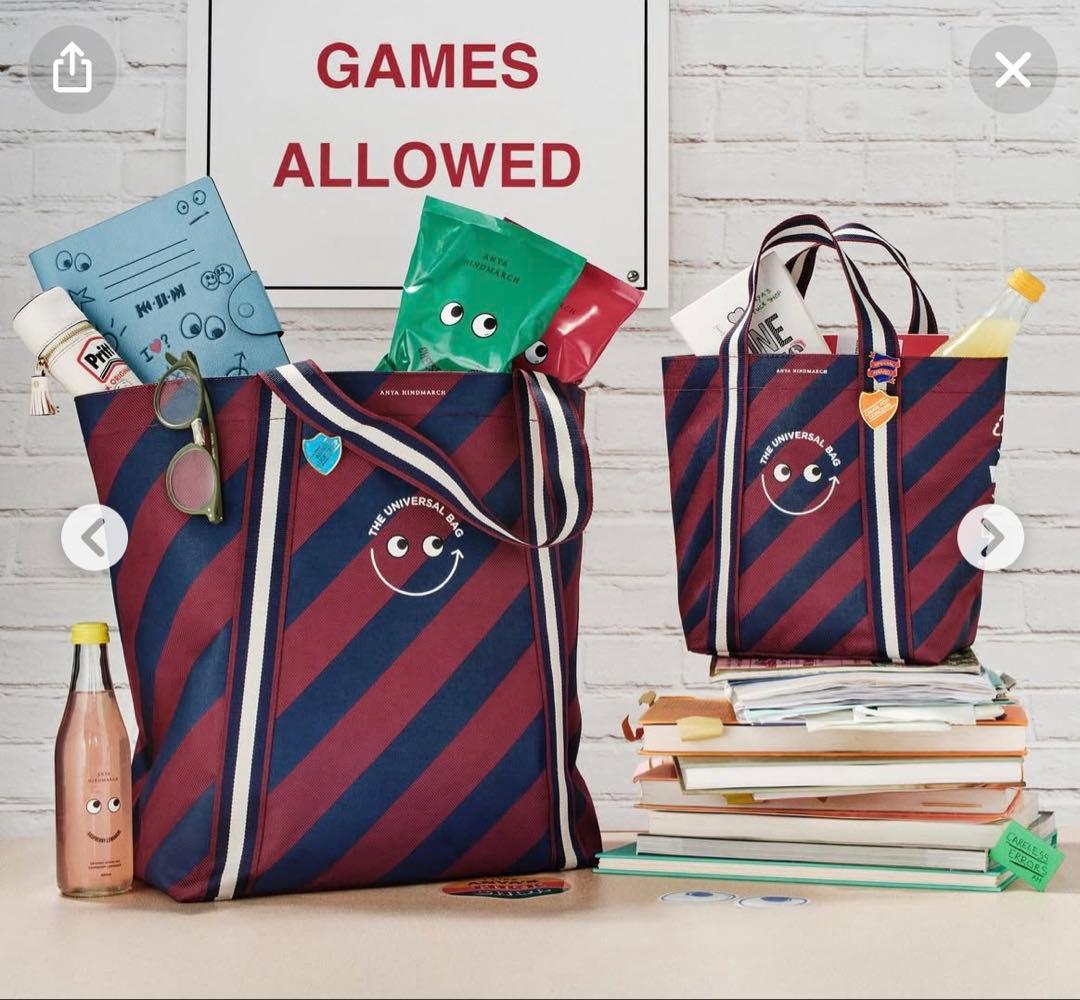 ロンドン限定Anya Hindmarch Universal Bag 2点セット