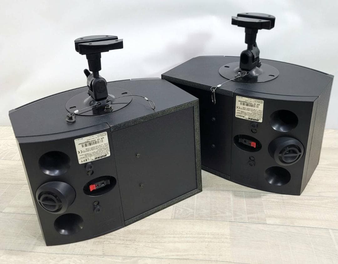 【美品】 Bose ブックシェルフスピーカー (2台1組) ブラック 301V