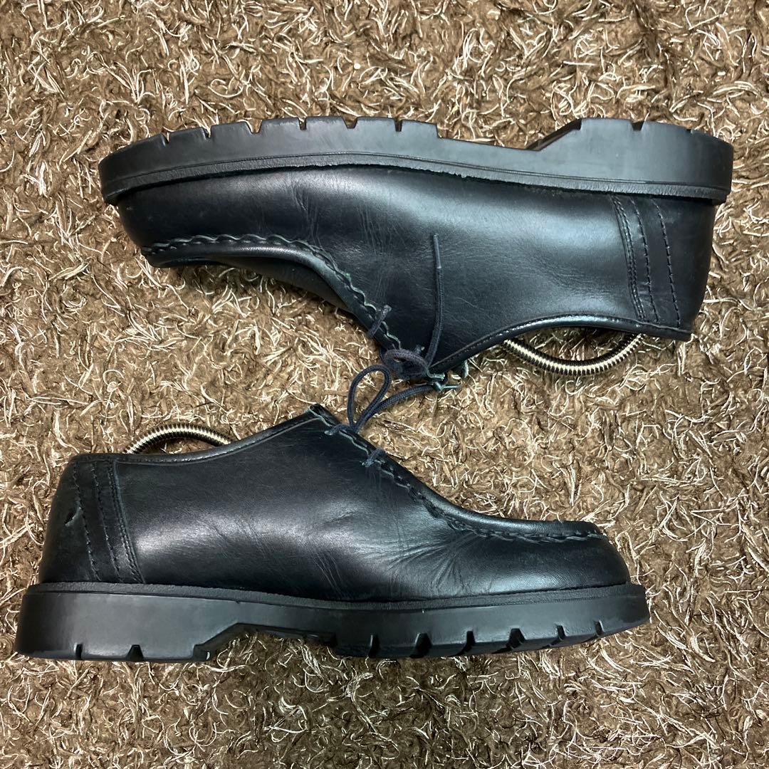 希少☆KLEMAN チロリアンシューズ レザー ブラック 41サイズ