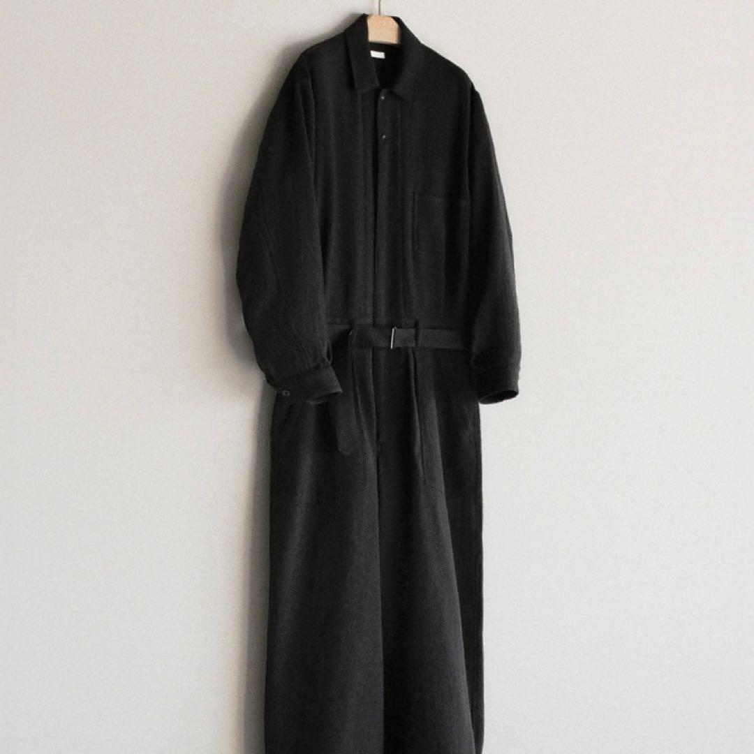 【LIDNM】Mサイズ Felted Wool Utility Overall