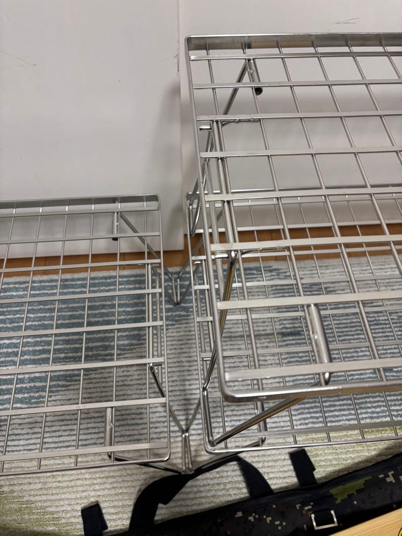 フィールドラック　ステンレス　天板　収納バッグ　キャンピングムーン　NANGO