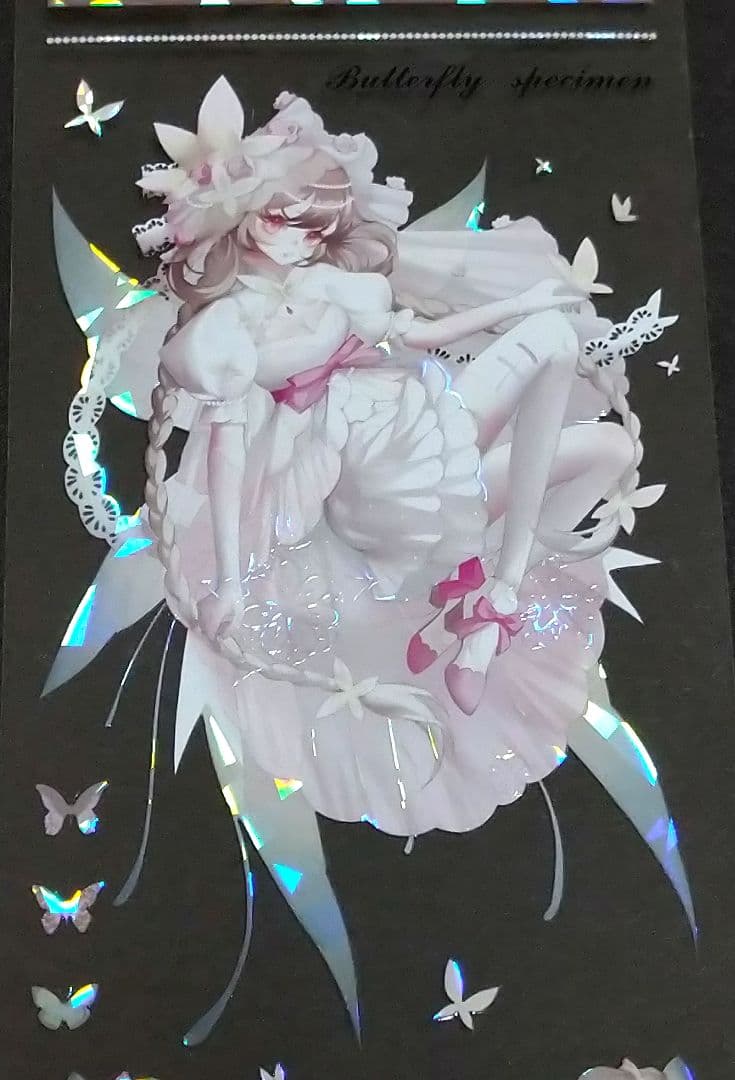 J663＃若花泽粉(贝壳光)一木一横切り売り海外人物マステ女の子