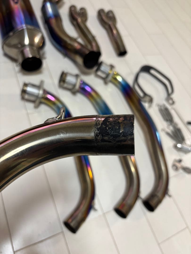 CBR650R アールズギアリアルスペックマフラー 排ガス証明書あり