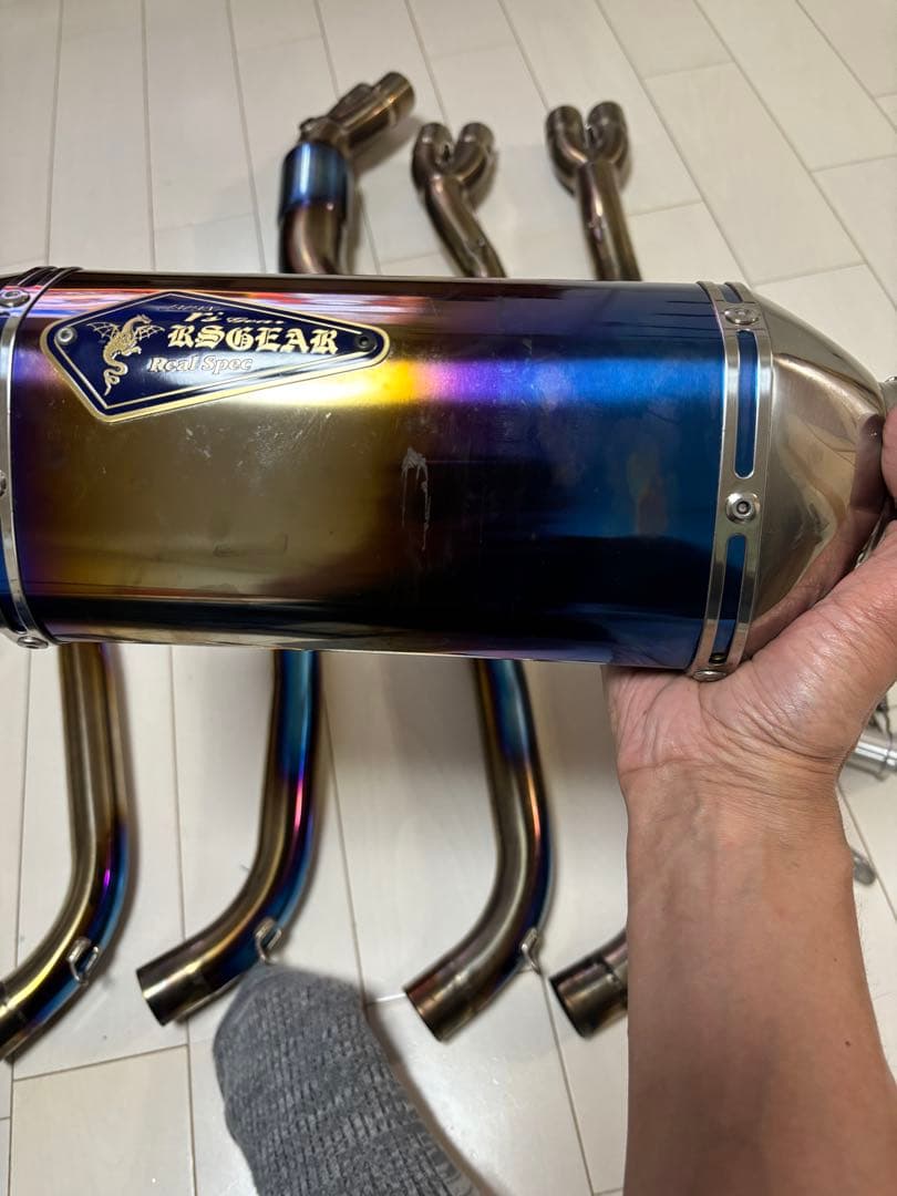 CBR650R アールズギアリアルスペックマフラー 排ガス証明書あり