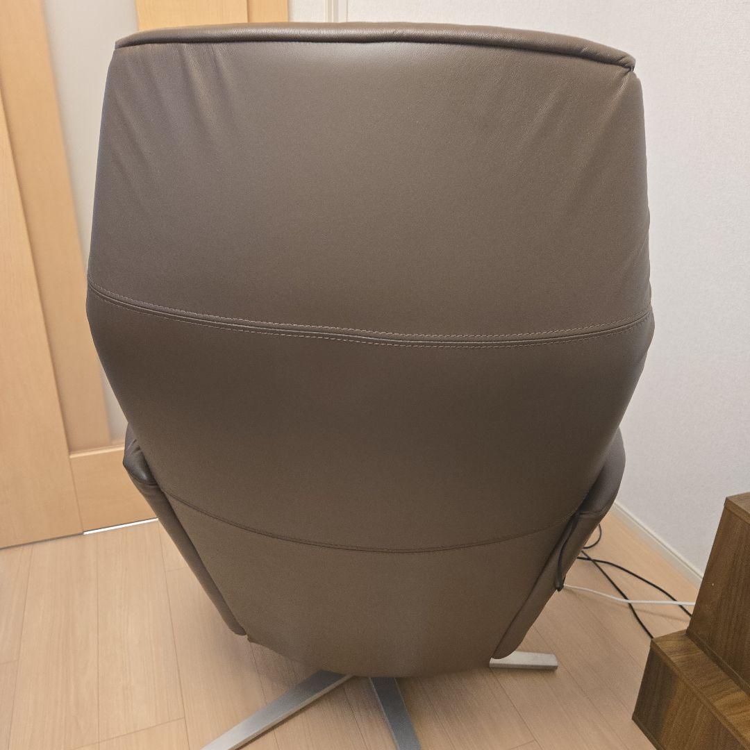 ブラウン レザー リクライニングチェア