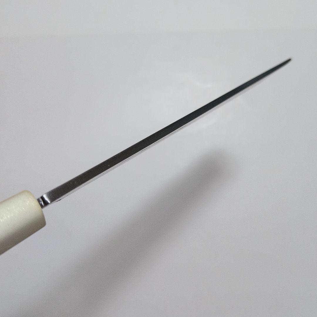 片刃包丁　角型薄刃　北岡英雄作