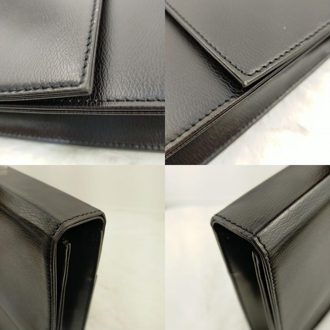 ✨️極美品✨　dunhill　ビジネスバッグ　黒　レザー　ロゴ