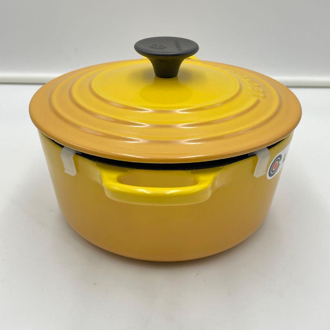 LE CREUSET ココット ロンド　18cm ディジョン　両手鍋　廃盤色