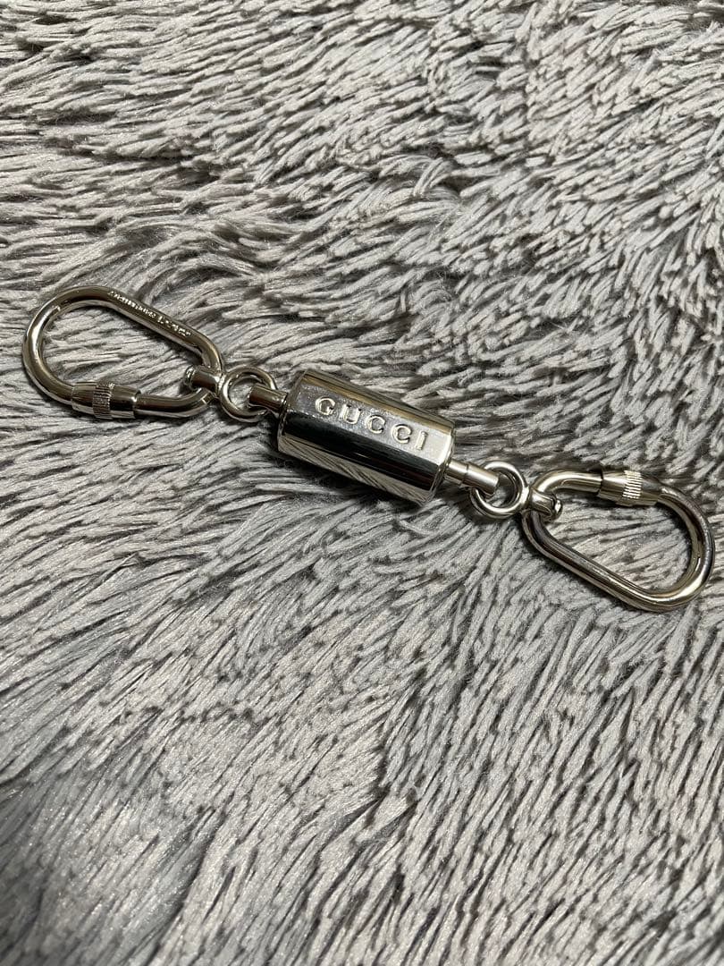 GUCCI シルバー キーホルダー