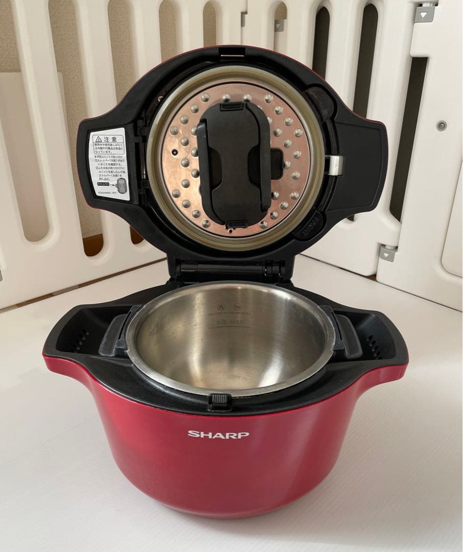 ヘルシオ　ホットクック　SHARP KN-HT16E-R