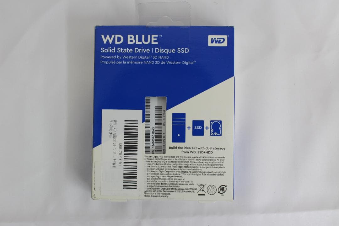 【新品】WDBlue 500GB SATA 2.5インチ SSD 3D NAND