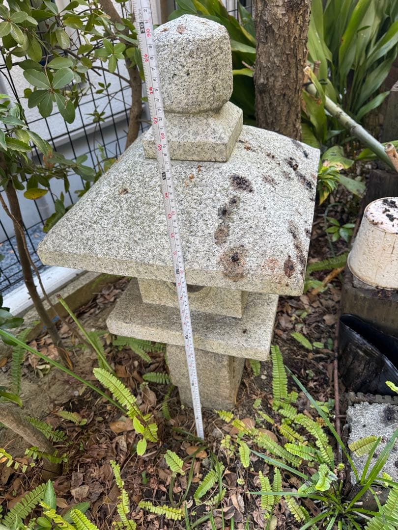 灯篭　石材　ガーデン庭　和風　庭園　最終赤字大処分品！！