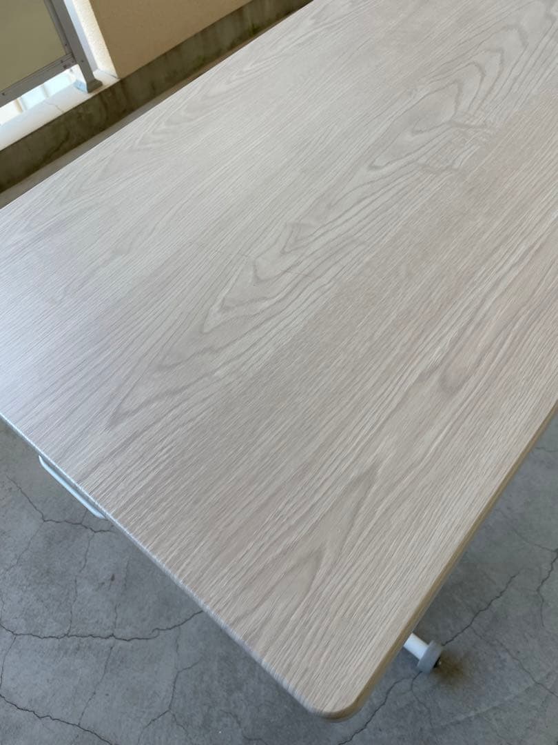 ガス式　昇降テーブル　リビング　ダイニング　ニトリ　ホワイト