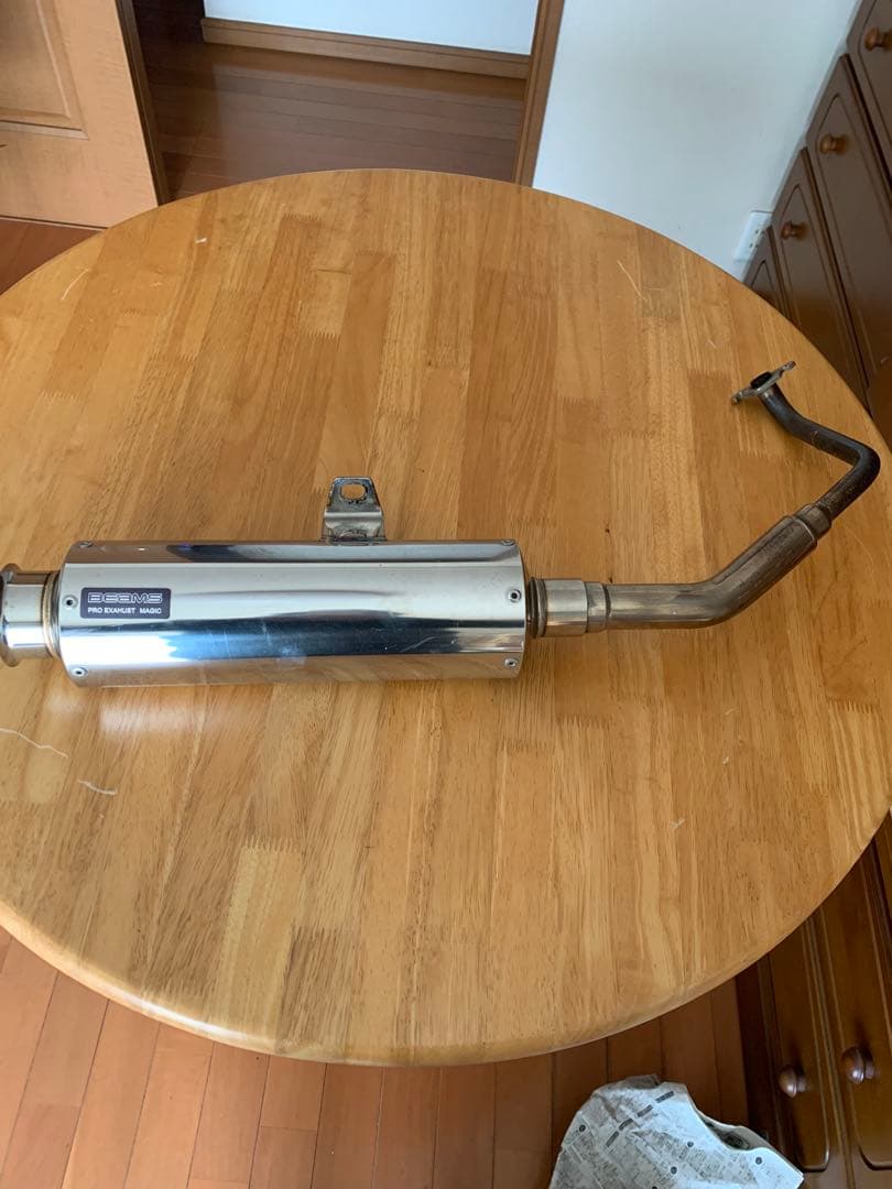 ズーマーキャブ車のBEAMSマフラー