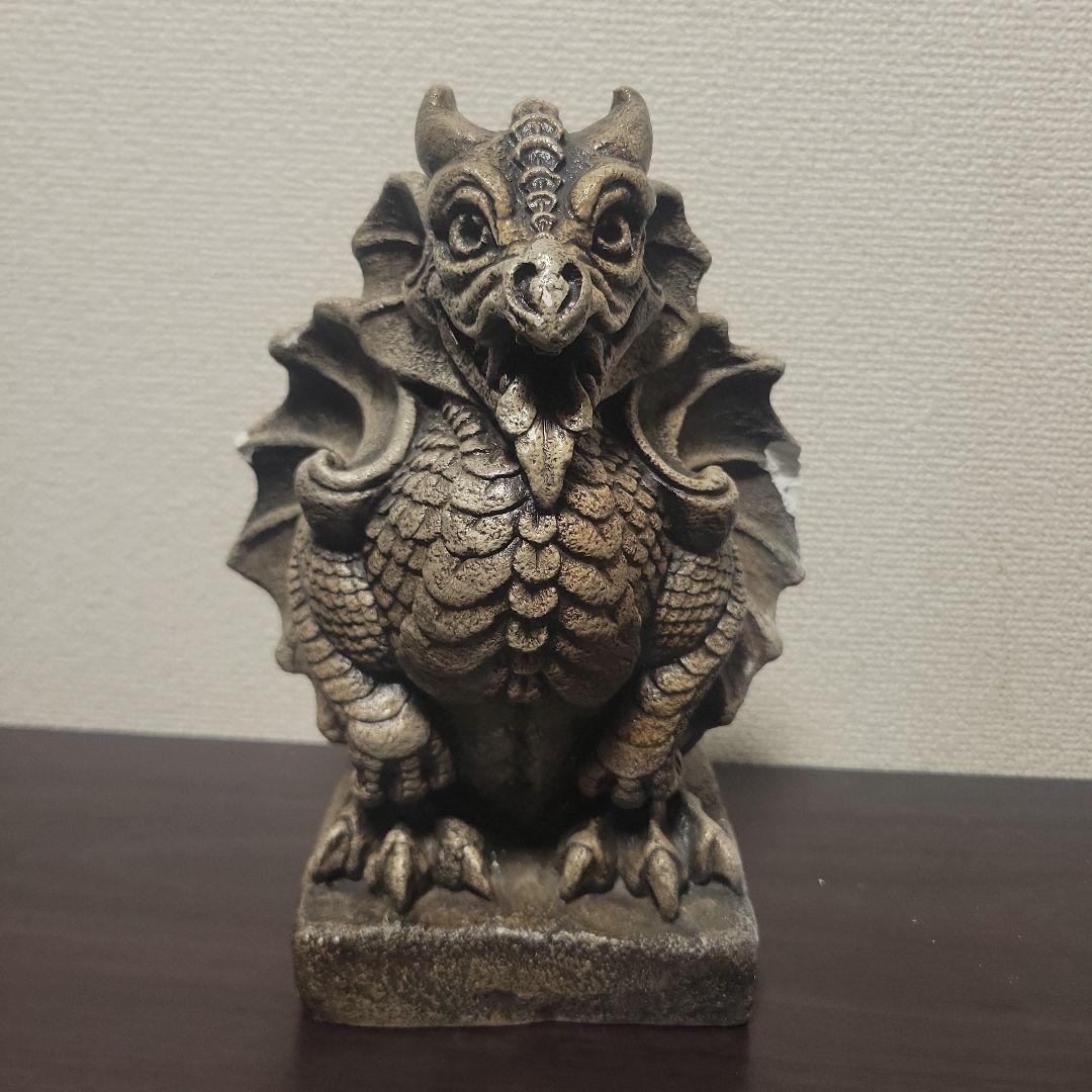 置物 vintage windstone editions dragon