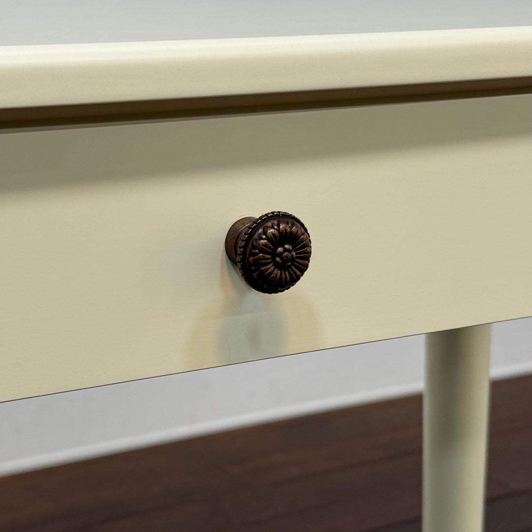 H112K62j アンティーク調 猫脚 ロココ調 コンソールテーブル