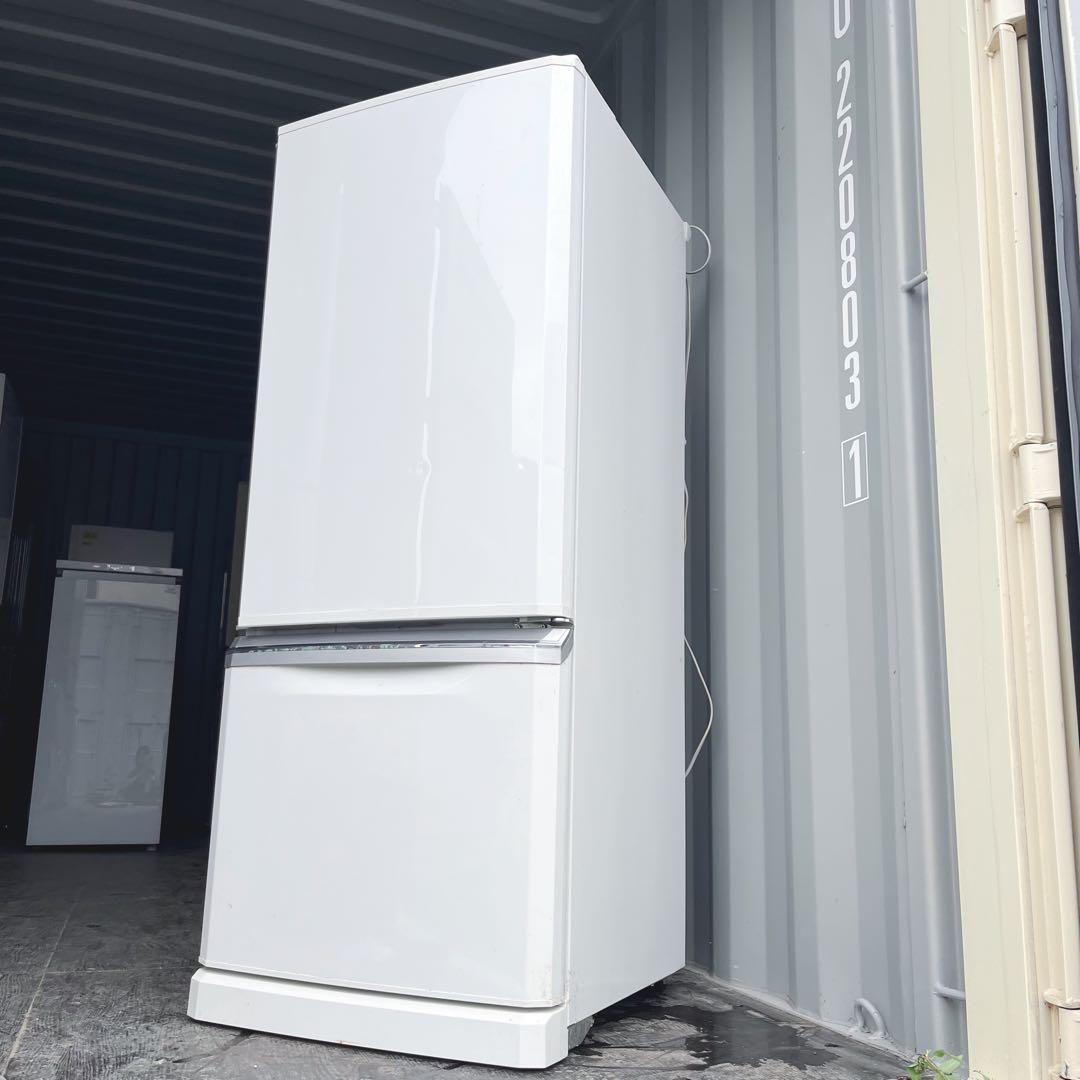316取付無料！大容量298L 三菱おしゃれホワイトインテリア冷蔵庫