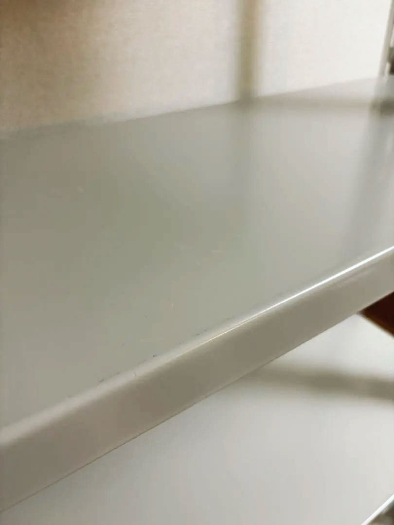 【送料込】D&DEPARTMENT 工業用スチールシェルフ　5段・アイボリー