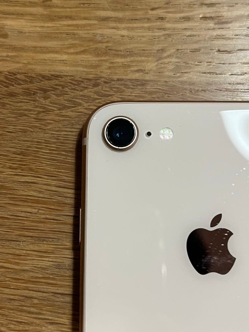 Apple iPhone 8 ピンクゴールド バッテリー100%