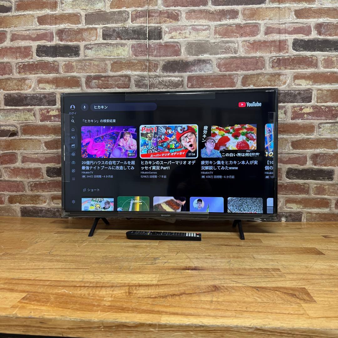2023年製！ シャープ 32V型 液晶テレビ 2T-C32EF1 動画アプリ○