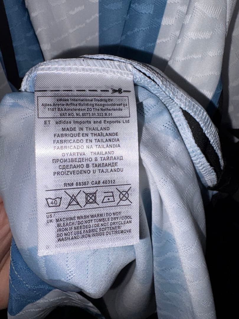 2022年　ワールドカップ　アルゼンチン代表 メッシ 10番 シャツ