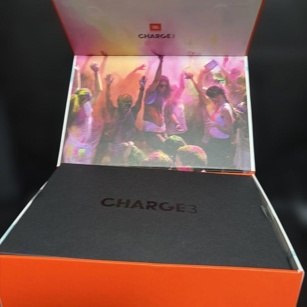 JBL Charge 3 レッド ポータブルBluetoothスピーカー