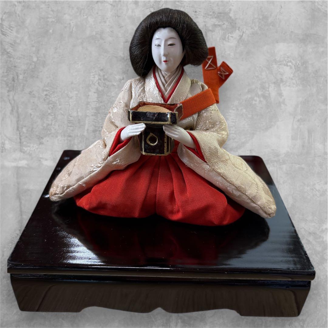 雛人形 十五人飾り 明治 三八 アンティーク　レトロ
