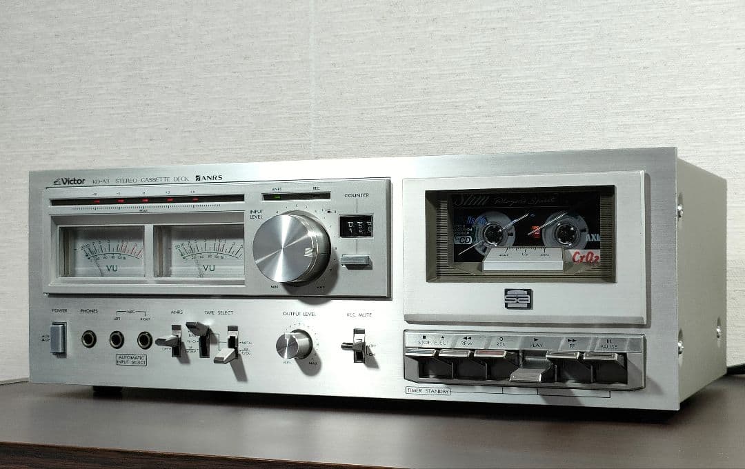 ビクター Victor KD-A3 カセットデッキ【録音再生良好】