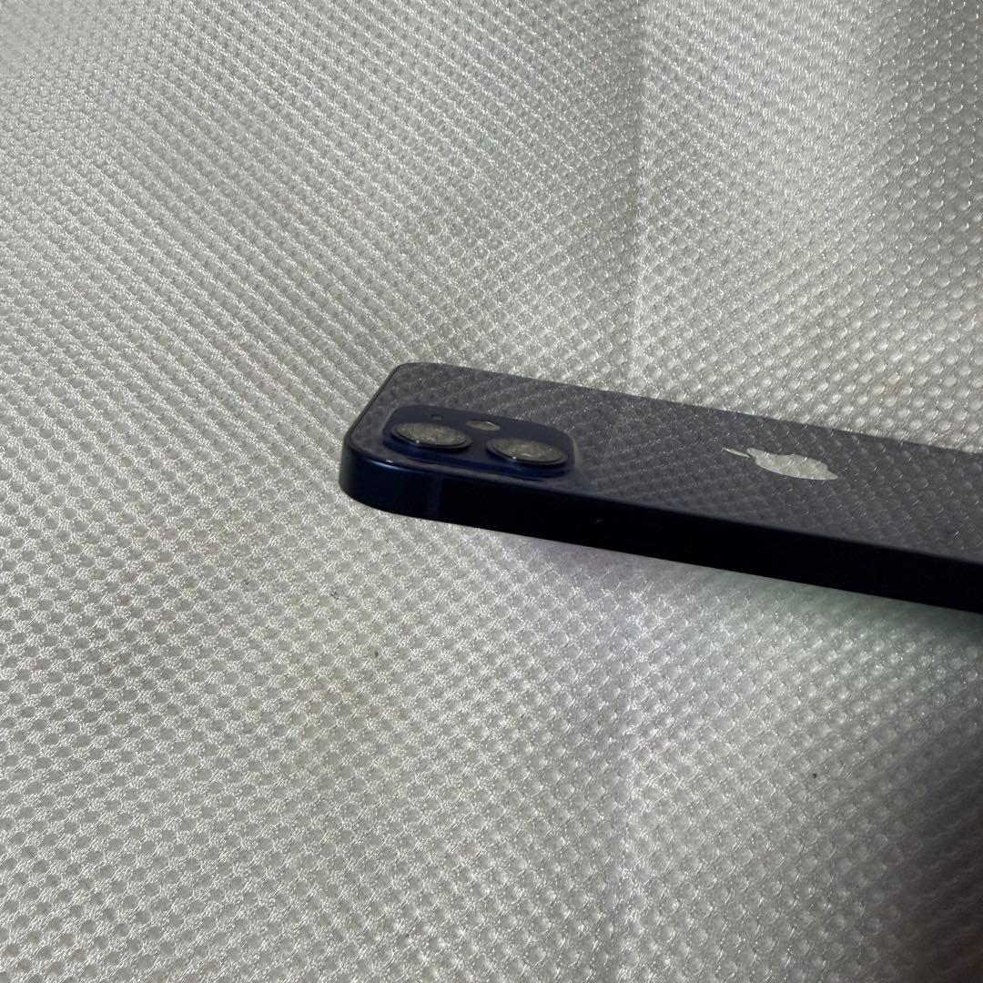 美品 SIMフリー iPhone12 256GB ブルー バッテリー100%