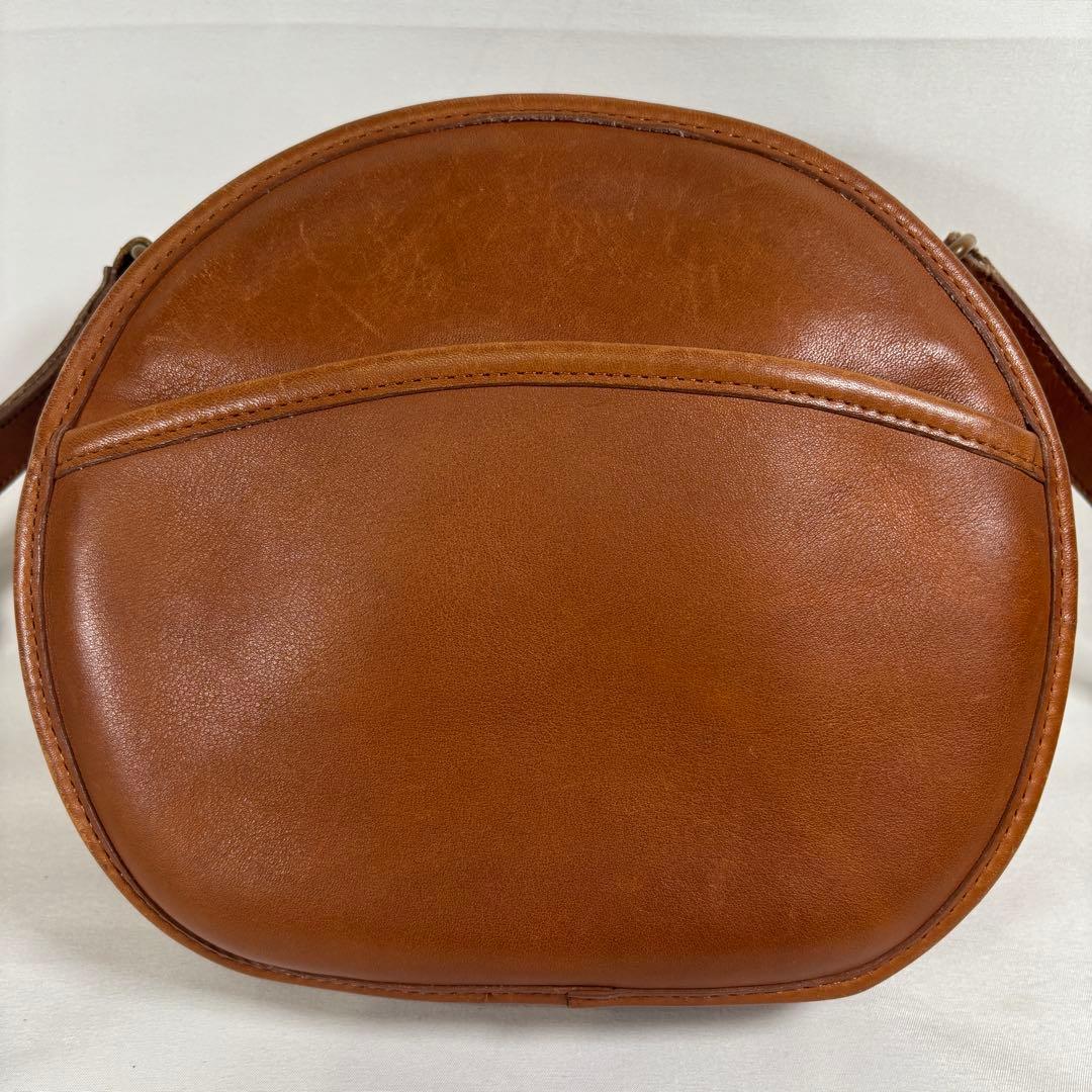 コーチ オールドコーチ ショルダーバッグ 斜め掛け チャーム レザー ブラウン