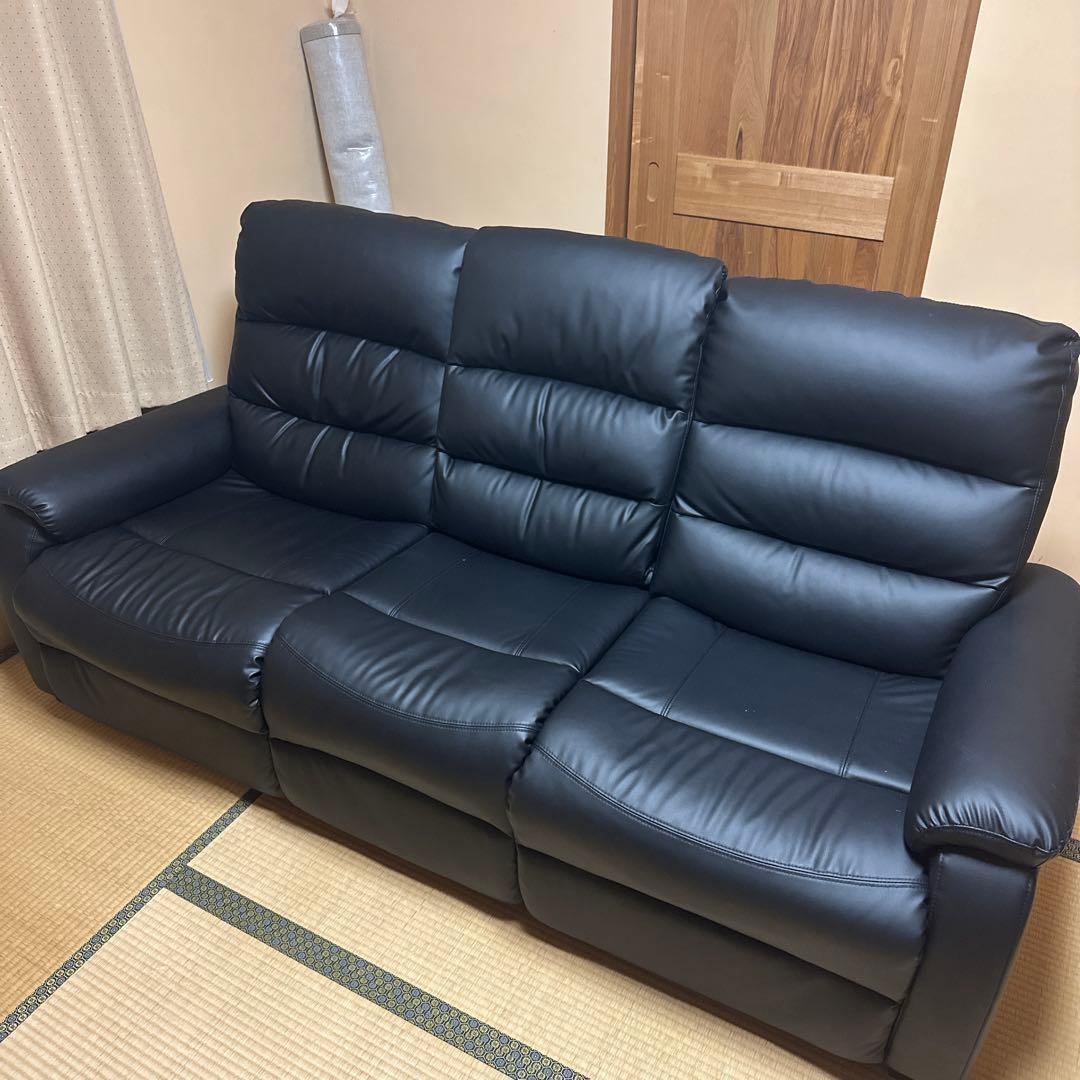 ニトリ Nビリーバ 3人掛け 電動リクライニングソファ