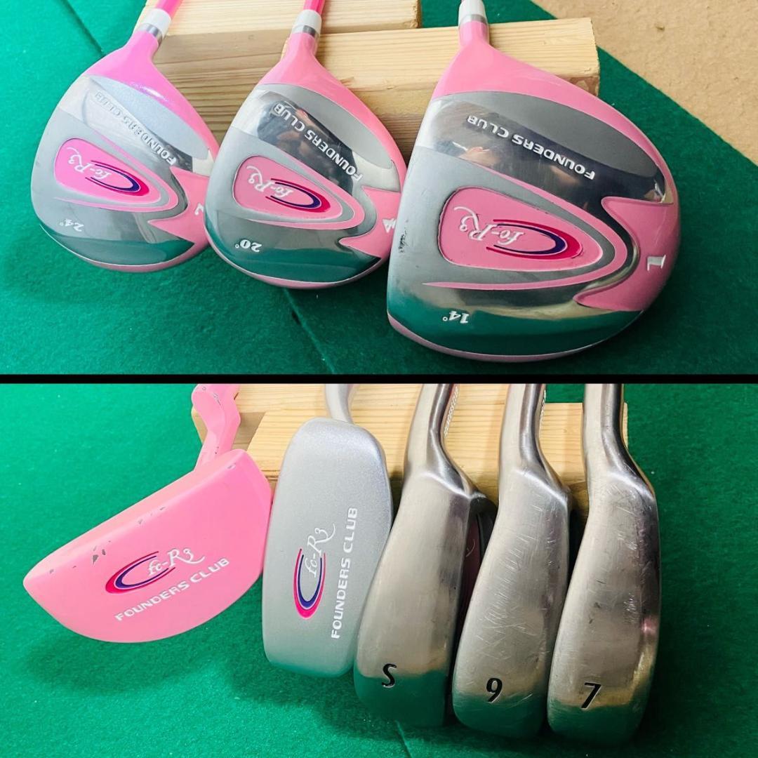 FOUNDERS CLUB fc-R3 クラブ8本セット Flex L 右利き