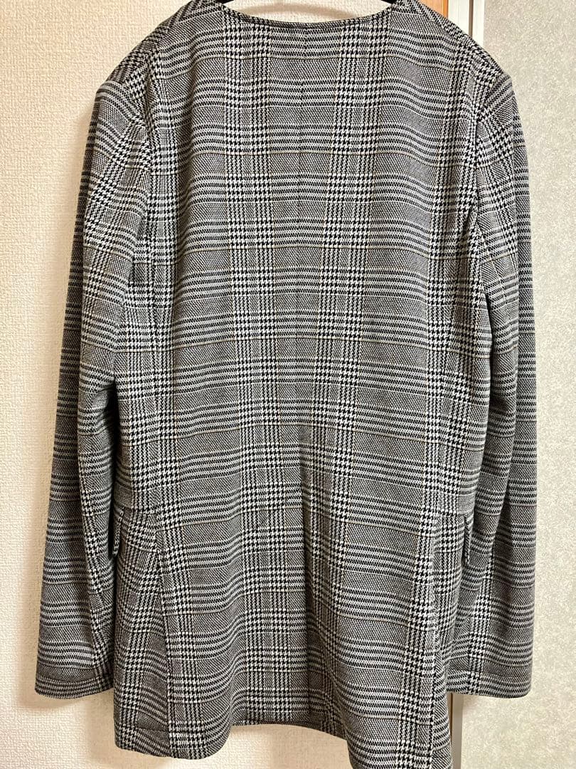 美品　theory luxeセオリーリュクスノーカラージャケット