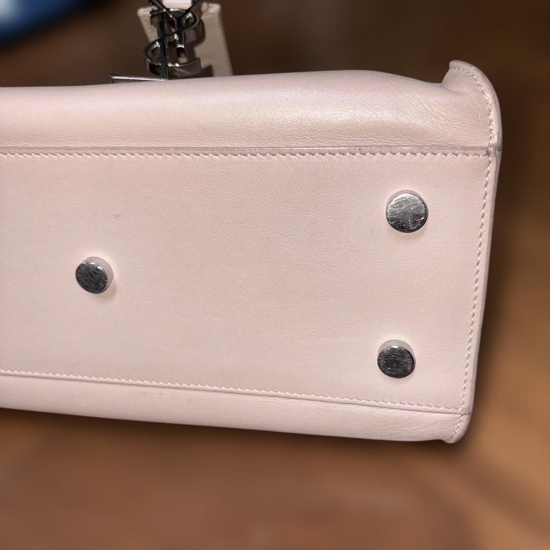 本物‼︎ イブ　サンローラン　カバス　2way バッグ　ショルダーバッグ　ピンク