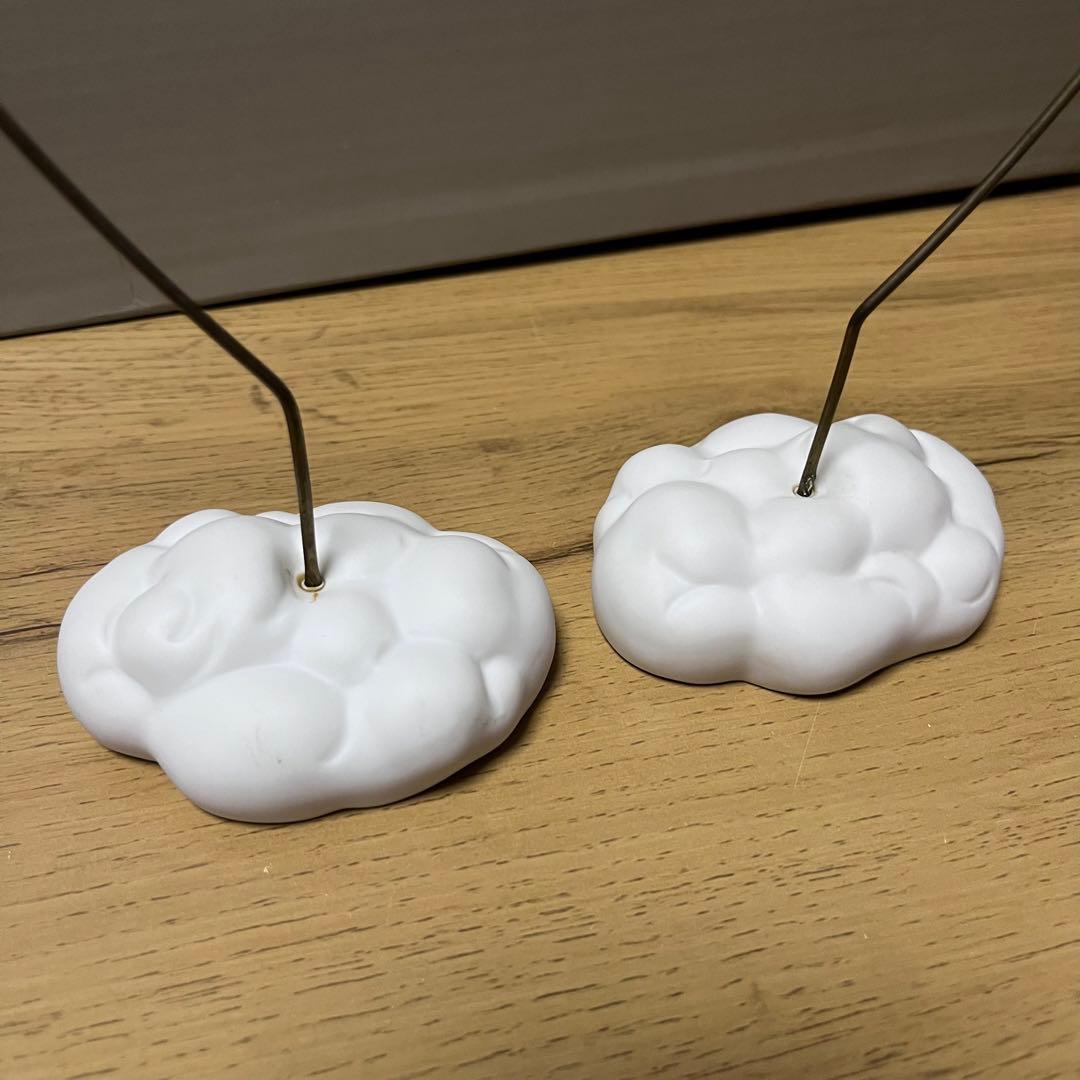 ディズニー　ミッキー　ミニー　陶器　飾り　エンジェル