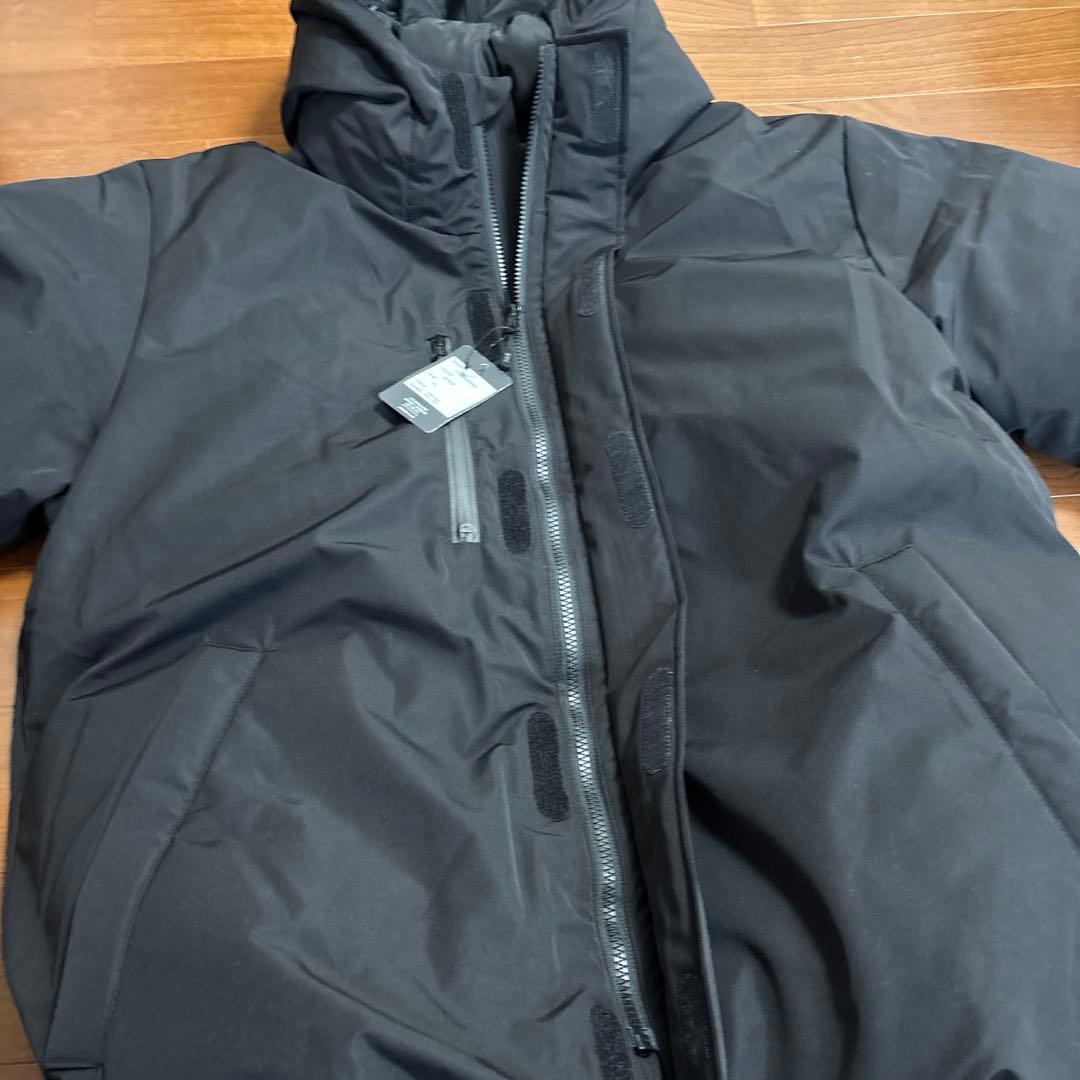 ねりけしFTC024AWJ03 ブラック ダウンジャケット XL