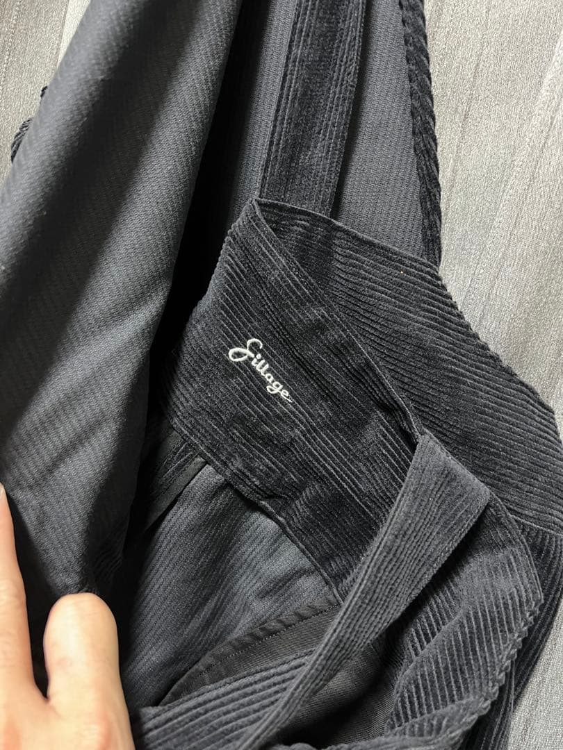 シアージsillage オーバーオール　コーデュロイ