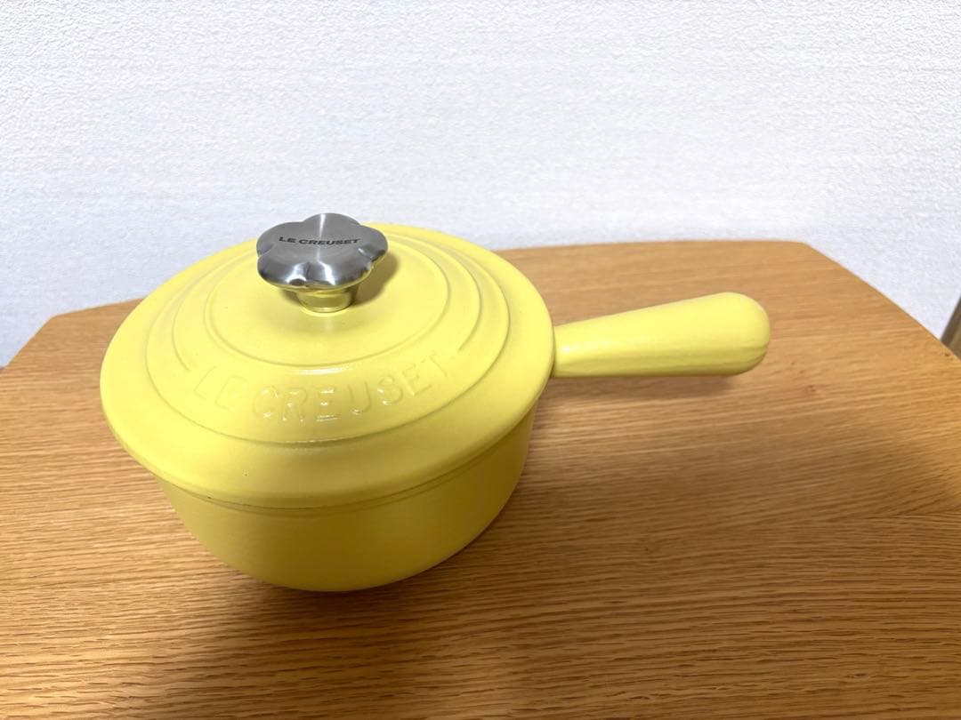 LE CREUSET ル・クルーゼ ソースパン16 フラワーつまみ