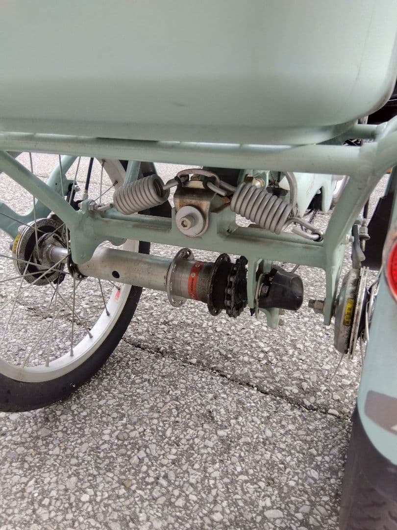 みよさん専用電動アシスト三輪車 ミントグリーン