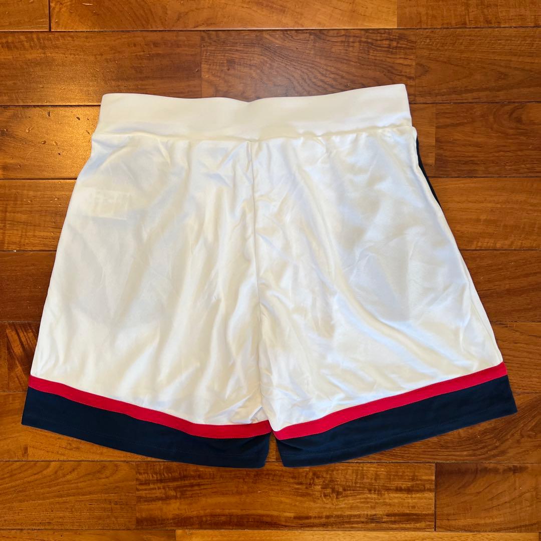 No.4658 FILA フィラ ハーフパンツ ホワイト XL テニス パンツ