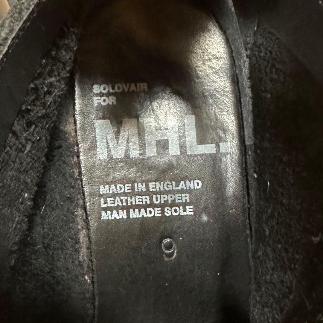 SOLOVAIR FOR MHL. ソロヴェアー エムエイチエル モンキーブーツ