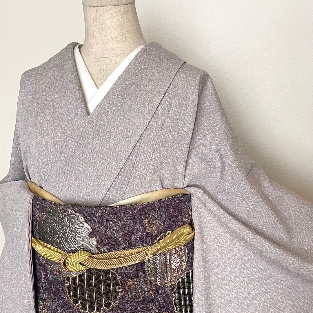 しつけ付き 美しい染めのお着物 正絹作家物