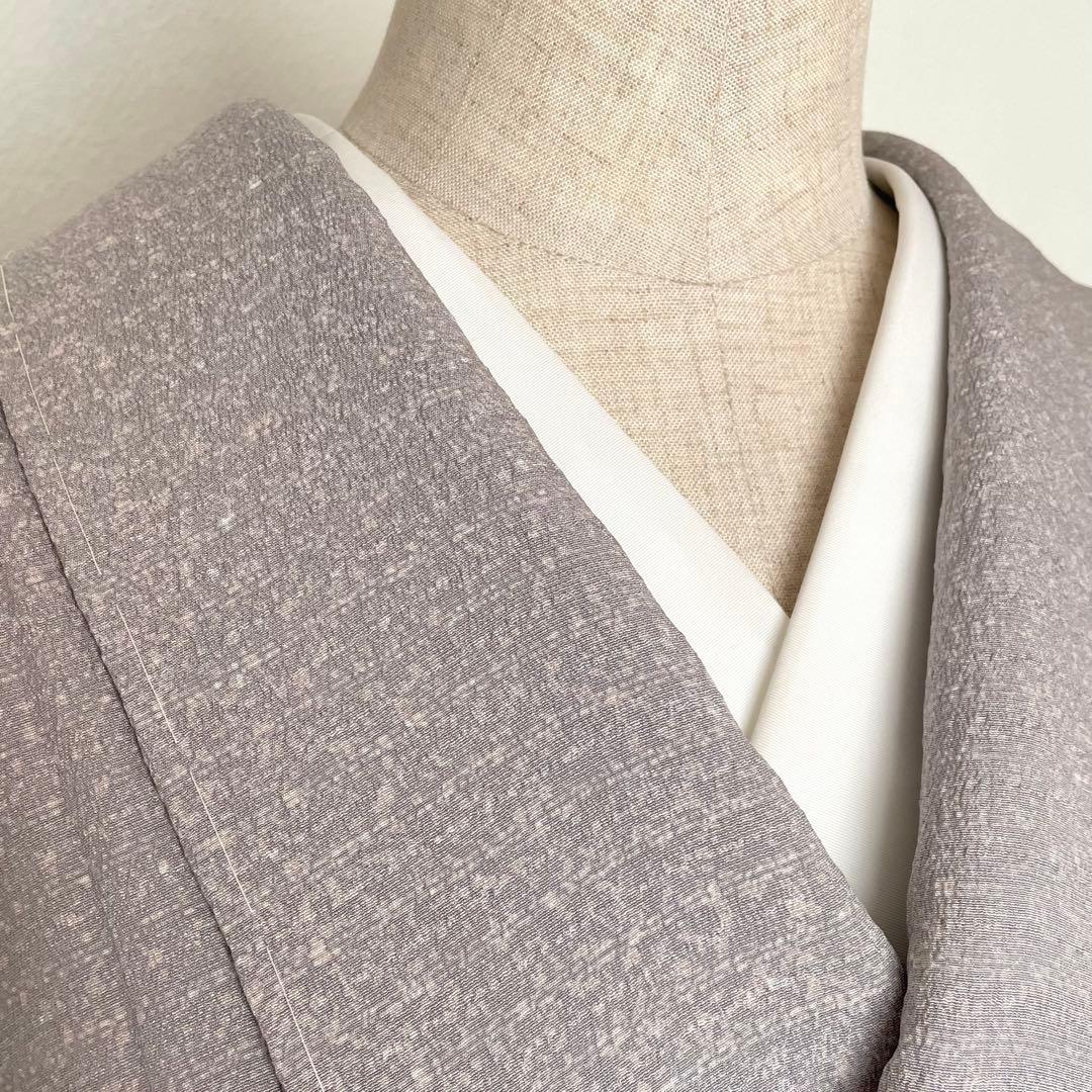 しつけ付き 美しい染めのお着物 正絹作家物