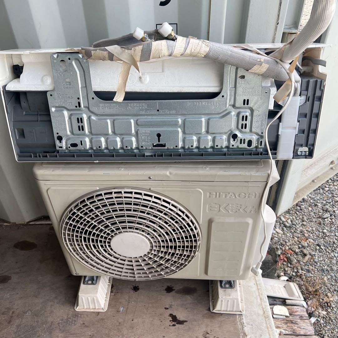 14ジャンク 激安早い者勝ち✨ ポンプダウン済み✨ 日立 主に10畳用 エアコン
