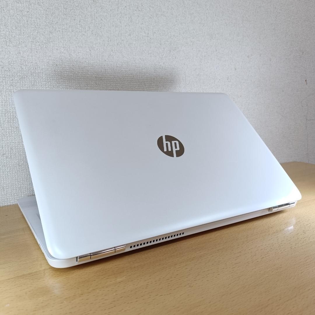 ノートPC Windows11 Core i7 SSD メモリ16GB HP 白