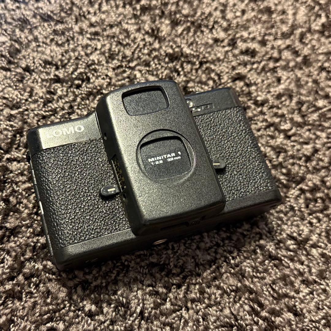 LOMO LC-A フィルムカメラ ブラック ロモ ロシア トイカメラ エモい