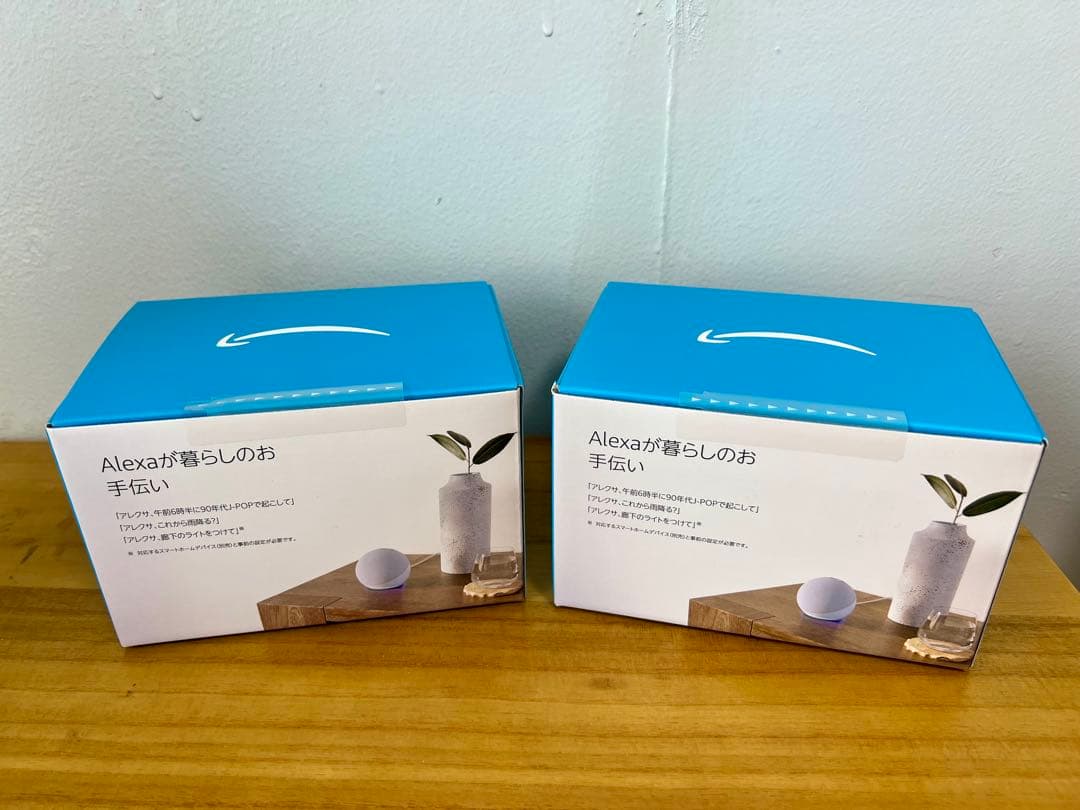 【新品未使用】Echo Dot 第5世代　2個セット　グレーシャホワイト　白