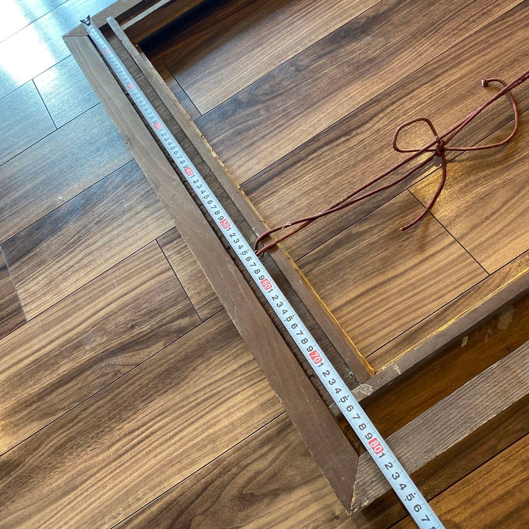 大型木製額縁　アンティーク　フレーム